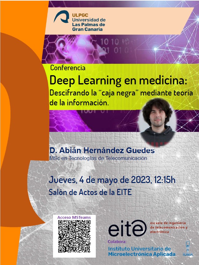 Conferencia - Deep Learning en Medicina