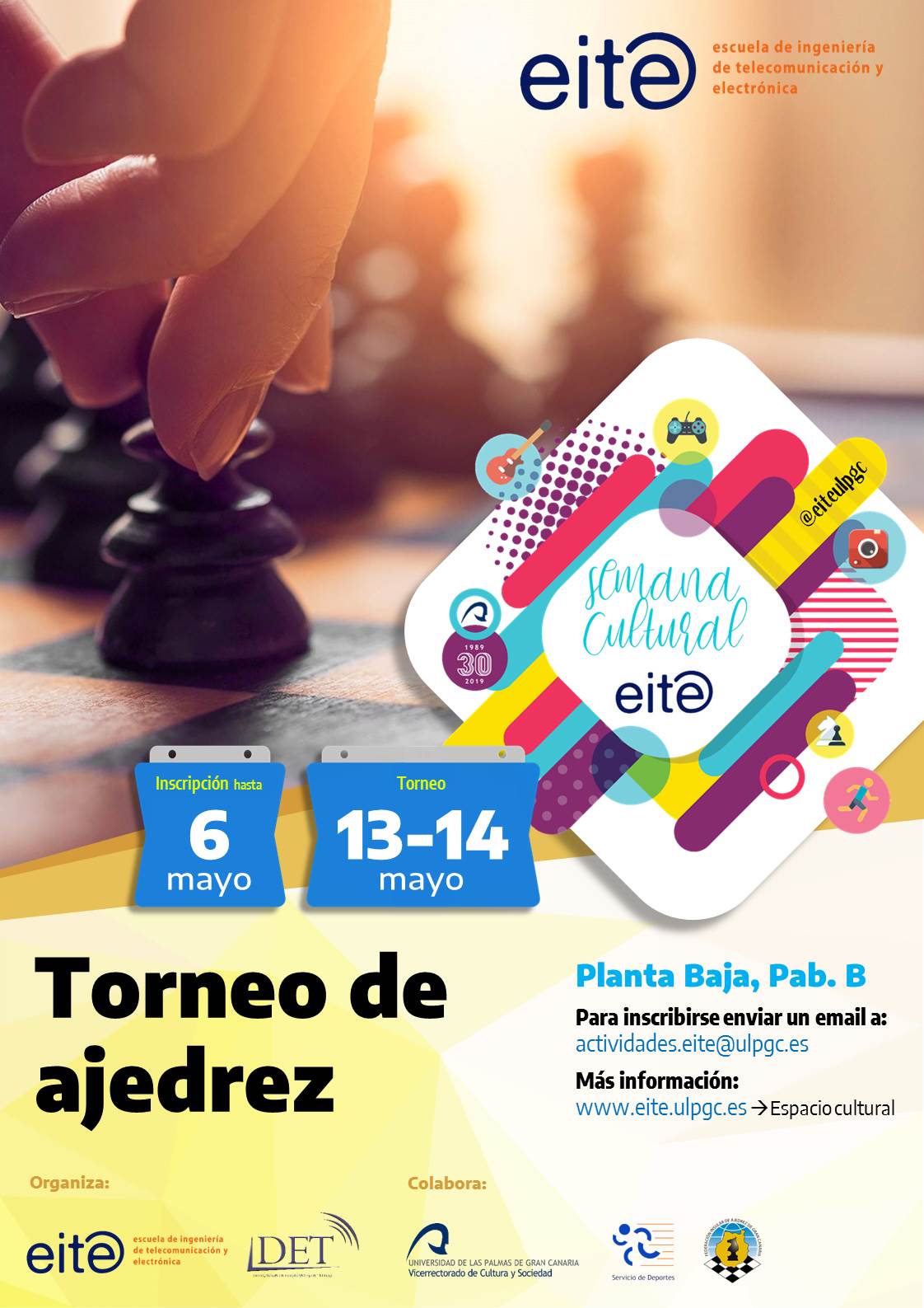 cartel ajedrez semanaculturalEITE 2019 v01